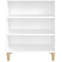 ASUPERMALL Buffet Blanc 57x35x70 Cm Agglomere -Buffet et enfilade Soldes 42793040 4