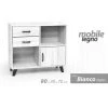 ARGONAUTA Buffet Petit Salon Cm 80 X 30 X 70 H Buffet Blanc