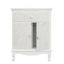 BIZZOTTO Meuble En MDF Avec Deux Portes Et Un Tiroir Blanc CLORINE 60x30x H78 Cm 7 BIZZOTTO Meuble En MDF Avec Deux Portes Et Un Tiroir Blanc CLORINE 60x30x H78 Cm -Buffet et enfilade Soldes 42836178 3