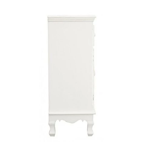 BIZZOTTO Meuble En MDF Avec Deux Portes Et Un Tiroir Blanc CLORINE 60x30x H78 Cm 4 BIZZOTTO Meuble En MDF Avec Deux Portes Et Un Tiroir Blanc CLORINE 60x30x H78 Cm – Image 4
