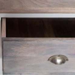 Buffet Avec 2 Portes Coloris Blanc - L. 150 X L. 45 X H. 80 Cm -PEGANE- -Buffet et enfilade Soldes 43530193 4