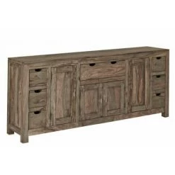 MASSIVMOEBEL24.DE Buffet 210x42 Palissandre Huilé Gris Taupe NATURE GREY #080 - Gris 7 MASSIVMOEBEL24.DE Buffet 210x42 Palissandre Huilé Gris Taupe NATURE GREY #080 - Gris -Buffet et enfilade Soldes 43589658 4