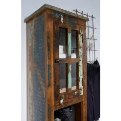 MASSIVMOEBEL24.DE Étagère 44x34 Bois De Récupération Laqué Multicolore NATURE OF SPIRIT #103 - Multicolore -Buffet et enfilade Soldes 43589844 3