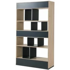 MASSIVMOEBEL24.DE Étagère 111x40 Acacia Laqué Gris-Blanc CHICAGO #11 - Nature 8 MASSIVMOEBEL24.DE Étagère 111x40 Acacia Laqué Gris-Blanc CHICAGO #11 - Nature -Buffet et enfilade Soldes 43597865 4