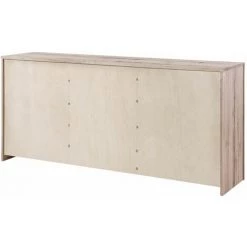 MASSIVMOEBEL24.DE Buffet 185x45 Chênes Sauvage Et Lombard Huilé Bianco MONTREUX #228 - Brun Clair -Buffet et enfilade Soldes 43597881 4