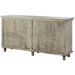 MASSIVMOEBEL24.DE Buffet 183x46 Manguier Laqué Gris HERMITAGE #116 - Nature 8 MASSIVMOEBEL24.DE Buffet 183x46 Manguier Laqué Gris HERMITAGE #116 - Nature -Buffet et enfilade Soldes 43598836 4