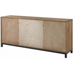 MASSIVMOEBEL24.DE Buffet 190x45 Chêne Sauvage Huilé Tabacco Brown VILLANDERS #351 - Brun -Buffet et enfilade Soldes 43599276 4