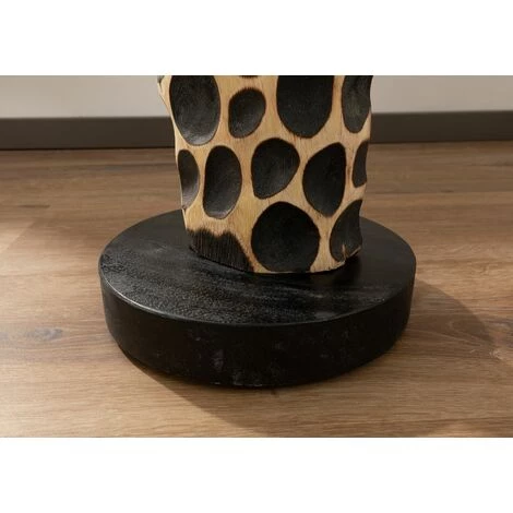 MASSIVMOEBEL24.DE Colonne En Bois 30x30 Suar Laqué Bois Naturel Objet Décoratif UNIKA #175 - Nature 3 MASSIVMOEBEL24.DE Colonne En Bois 30x30 Suar Laqué Bois Naturel Objet Décoratif UNIKA #175 - Nature – Image 3