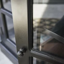 BOIS DESSUS BOIS DESSOUS Buffet En Bois D'acajou 4 Tiroirs 2 Placards - Noir 8 BOIS DESSUS BOIS DESSOUS Buffet En Bois D'acajou 4 Tiroirs 2 Placards - Noir -Buffet et enfilade Soldes 4398497 4