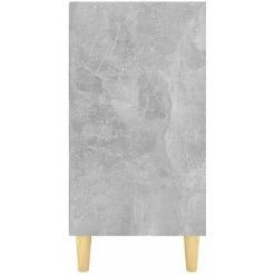 HAPPYSHOPPING Buffet Gris Beton 103,5x35x70 Cm Agglomere -Buffet et enfilade Soldes 44633558 5