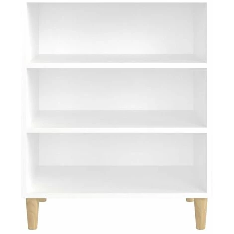 HAPPYSHOPPING Buffet Blanc 57x35x70 Cm Agglomere 4 HAPPYSHOPPING Buffet Blanc 57x35x70 Cm Agglomere – Image 4