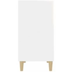 HAPPYSHOPPING Buffet Blanc 57x35x70 Cm Agglomere 9 HAPPYSHOPPING Buffet Blanc 57x35x70 Cm Agglomere -Buffet et enfilade Soldes 44633917 5