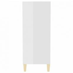 HAPPYSHOPPING Buffet Blanc Brillant 57x35x90 Cm Agglomere 9 HAPPYSHOPPING Buffet Blanc Brillant 57x35x90 Cm Agglomere -Buffet et enfilade Soldes 44635196 5