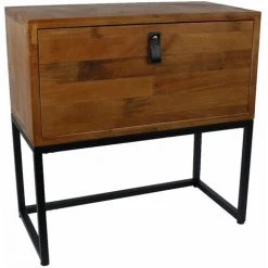 Gifts Amsterdam Armoire Noud Bois De Sapin 60x30x60 Cm - Brun -Buffet et enfilade Soldes 44933714 2