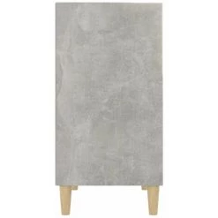 HAPPYSHOPPING Buffet Gris Beton 57x35x70 Cm Agglomere -Buffet et enfilade Soldes 45117231 5