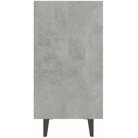 HAPPYSHOPPING Buffet Gris Beton 103,5x35x70 Cm Agglomere 5 HAPPYSHOPPING Buffet Gris Beton 103,5x35x70 Cm Agglomere – Image 5
