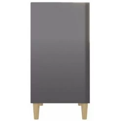 HAPPYSHOPPING Buffet Gris Brillant 57x35x70 Cm Agglomere 9 HAPPYSHOPPING Buffet Gris Brillant 57x35x70 Cm Agglomere -Buffet et enfilade Soldes 45120460 5