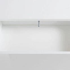 AHD AMAZING HOME DESIGN Buffet Salon Tiroir 3 Portes 170cm Blanc Brillant Metis Four Up -Buffet et enfilade Soldes 45340570 5