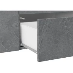 AHD AMAZING HOME DESIGN Buffet Salon Design 220cm 5 Portes 2 Tiroirs Blanc Ardoise New Coro Wide 9 AHD AMAZING HOME DESIGN Buffet Salon Design 220cm 5 Portes 2 Tiroirs Blanc Ardoise New Coro Wide -Buffet et enfilade Soldes 45340635 5