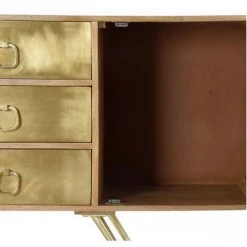 VMO HOME BUFFET DORÉ EN BOIS DE MANGUE -Buffet et enfilade Soldes 46266621 5