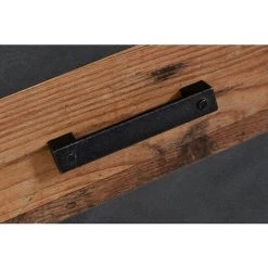 PRICE FACTORY Buffet 140cm Collection WINDSOR . Coloris Gris Anthracite Et Chêne Foncé. - Gris 6 PRICE FACTORY Buffet 140cm Collection WINDSOR . Coloris Gris Anthracite Et Chêne Foncé. - Gris -Buffet et enfilade Soldes 46379388 3