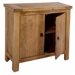 ATMOSPHERA, CRŽATEUR D'INTŽRIEUR Buffet 2 Portes Design "Ajmal" 90cm Marron -Buffet et enfilade Soldes 46718310 2