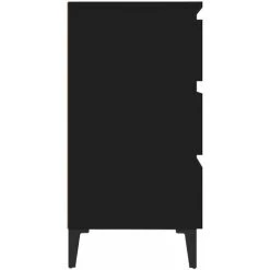 ASUPERMALL Buffet Noir 60x35x69 Cm Agglomere 9 ASUPERMALL Buffet Noir 60x35x69 Cm Agglomere -Buffet et enfilade Soldes 46890481 5