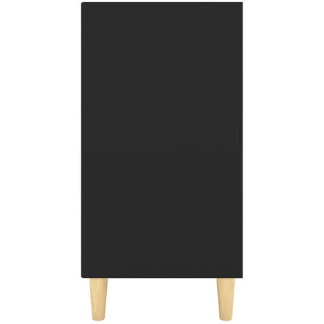 ASUPERMALL Buffet Noir 103,5x35x70 Cm Agglomere 5 ASUPERMALL Buffet Noir 103,5x35x70 Cm Agglomere â Image 5