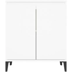 ASUPERMALL Buffet Blanc 60x35x70 Cm Agglomere 9 ASUPERMALL Buffet Blanc 60x35x70 Cm Agglomere -Buffet et enfilade Soldes 46890717 5
