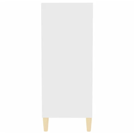 ASUPERMALL Buffet Blanc 57x35x90 Cm Agglomere 5 ASUPERMALL Buffet Blanc 57x35x90 Cm Agglomere – Image 5
