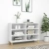 ASUPERMALL Buffet Blanc 103,5x35x70 Cm Agglomere