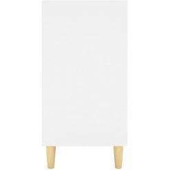 ASUPERMALL Buffet Blanc 103,5x35x70 Cm Agglomere -Buffet et enfilade Soldes 46890730 5