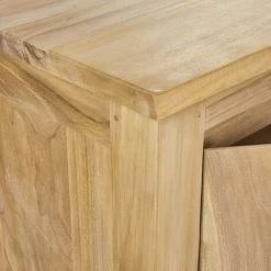 BOIS DESSUS BOIS DESSOUS Buffet En Bois De Teck 150 Cm - Naturel 7 BOIS DESSUS BOIS DESSOUS Buffet En Bois De Teck 150 Cm - Naturel -Buffet et enfilade Soldes 47376288 4