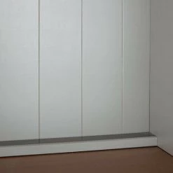 LES TENDANCES Vaisselier 5 Portes 3 Tiroirs Pin Massif Gris Luza -Buffet et enfilade Soldes 47595073 5