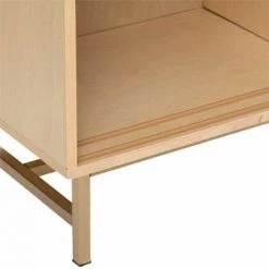ATMOSPHERA, CRATEUR D'INTRIEUR Buffet 2 Portes Cannage "Rayo" 100cm Naturel -Buffet et enfilade Soldes 48334068 3