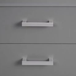 ALTOBUY ZEINE - Buffet 2 Portes 4 Tiroirs Coloris Gris Graphite - Gris 9 ALTOBUY ZEINE - Buffet 2 Portes 4 Tiroirs Coloris Gris Graphite - Gris -Buffet et enfilade Soldes 49284997 5