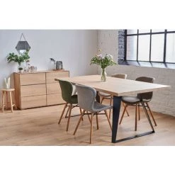 HELLIN Buffet Bas 2 Portes Et 1 Tiroir En Bois De Chêne Massif Naturel L120 - FILIGRAME - Bois Clair 7 HELLIN Buffet Bas 2 Portes Et 1 Tiroir En Bois De Chêne Massif Naturel L120 - FILIGRAME - Bois Clair -Buffet et enfilade Soldes 49302401 3