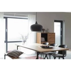 HELLIN Buffet 3 Portes En Bois - LANA - Bois Clair -Buffet et enfilade Soldes 49302492 4