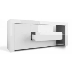 TFT HOME FURNITURE Buffet AMBER Blanc -Buffet et enfilade Soldes 49480024 2