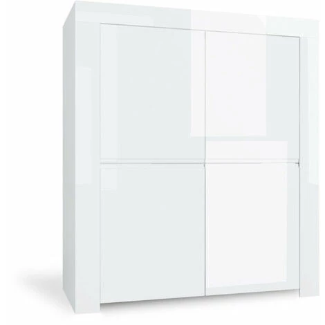 TFT HOME FURNITURE Buffet AMBER Blanc 1 TFT HOME FURNITURE Buffet AMBER Blanc