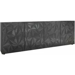 TFT HOME FURNITURE Buffet PRAGUE Anthracite