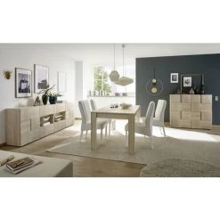 TFT HOME FURNITURE Buffet BRAMON Chêne 9 TFT HOME FURNITURE Buffet BRAMON Chêne -Buffet et enfilade Soldes 49480064 5