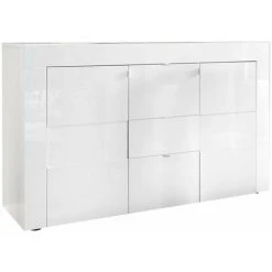 TFT HOME FURNITURE Buffet BUILD Blanc