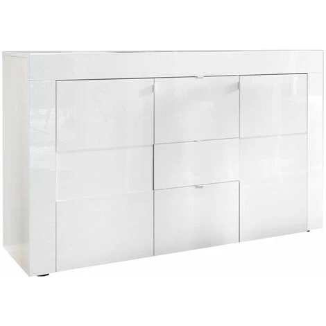 TFT HOME FURNITURE Buffet BUILD Blanc 1 TFT HOME FURNITURE Buffet BUILD Blanc