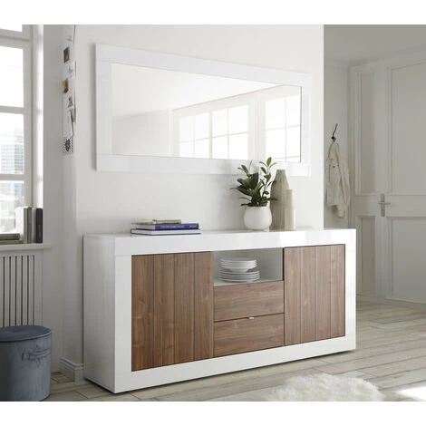 TFT HOME FURNITURE Buffet LIPARI Noyer 2 TFT HOME FURNITURE Buffet LIPARI Noyer – Image 2