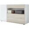 TFT HOME FURNITURE Buffet NICO Blanc/chêne