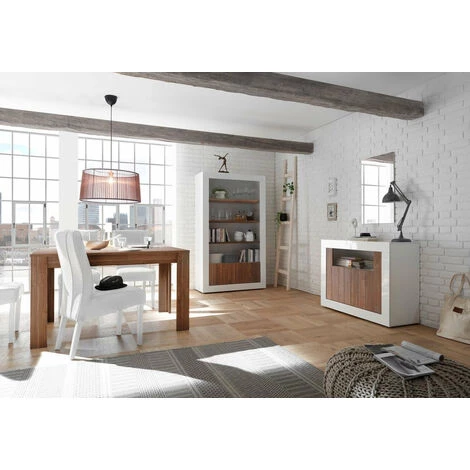 TFT HOME FURNITURE Meuble D'entrée LIPARI Noyer 5 TFT HOME FURNITURE Meuble D'entrée LIPARI Noyer – Image 5