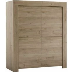 TFT HOME FURNITURE Buffet PANAMA Chêne Foncé