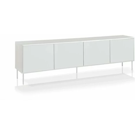 TFT HOME FURNITURE Buffet 4 Portes PANAREA-S Blanc 1 TFT HOME FURNITURE Buffet 4 Portes PANAREA-S Blanc