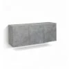 TFT HOME FURNITURE Combinaison Murale 3/A COZY Ciment